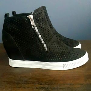 Black Suede High Tops